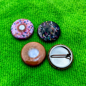 Donut Buttons - 1"
