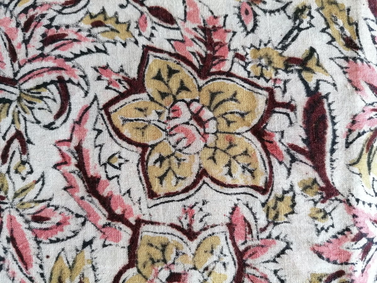 Image of Namasté fabric rose 