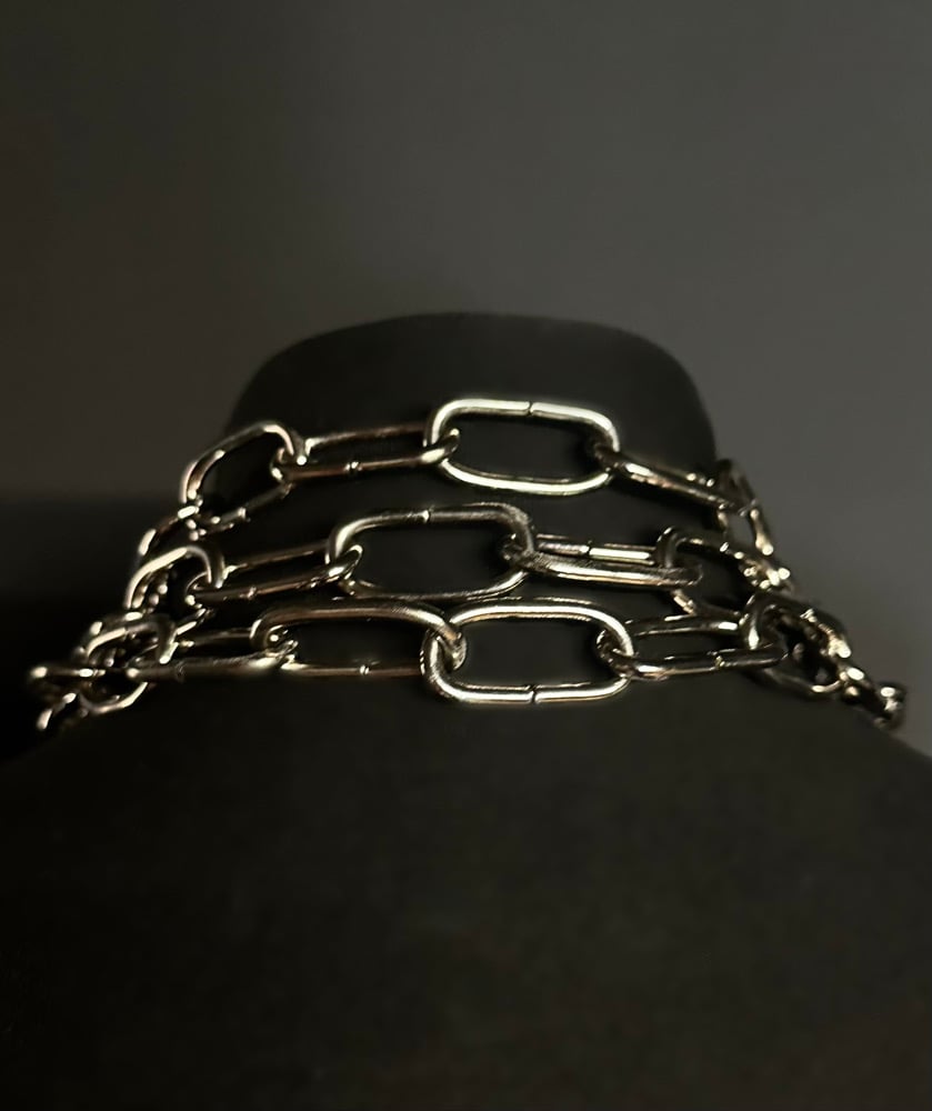Cathedral necklace silver