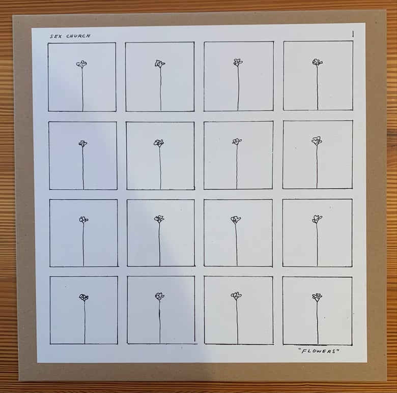 Image of Sex Church "Flowers" LP