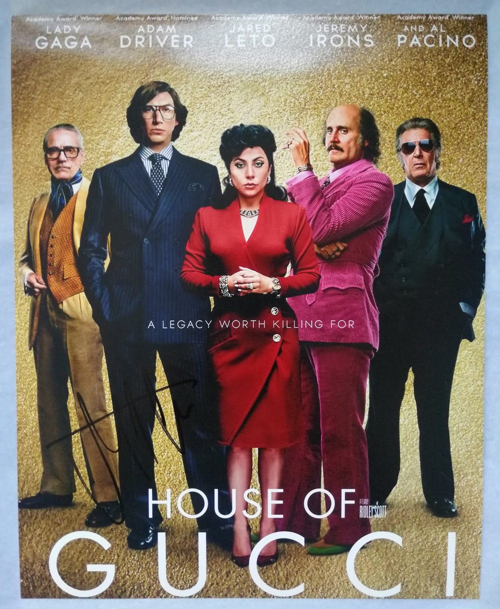 Jack Huston Signed House Of Gucci Signed 10x8