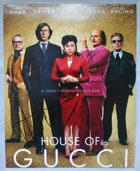 Image 1 of Jack Huston Signed House Of Gucci Signed 10x8
