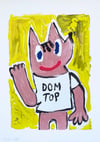 LIMITED EDITION PRINT 'DOM TOP'
