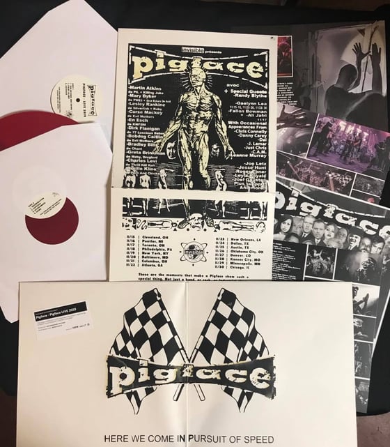 Image of The Pigface 2019 Live Album, scratch and sniff cover variant