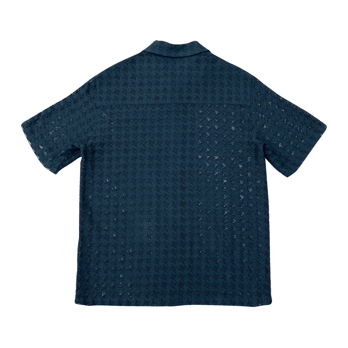Image of Peacock Blue Knit Shirt