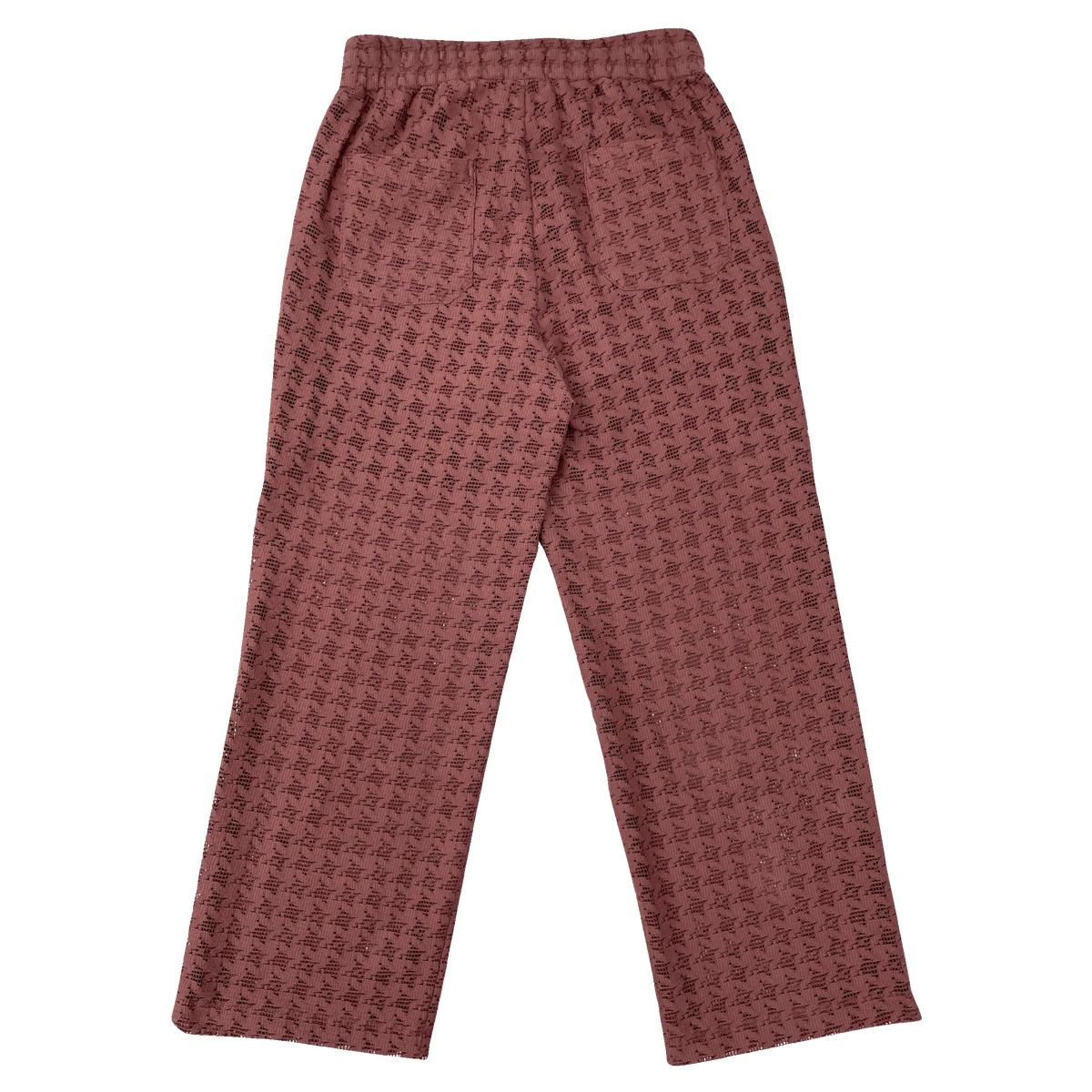Image of Indi Pink Knit Relax fit Pants
