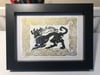Hare and Hound Framed Print