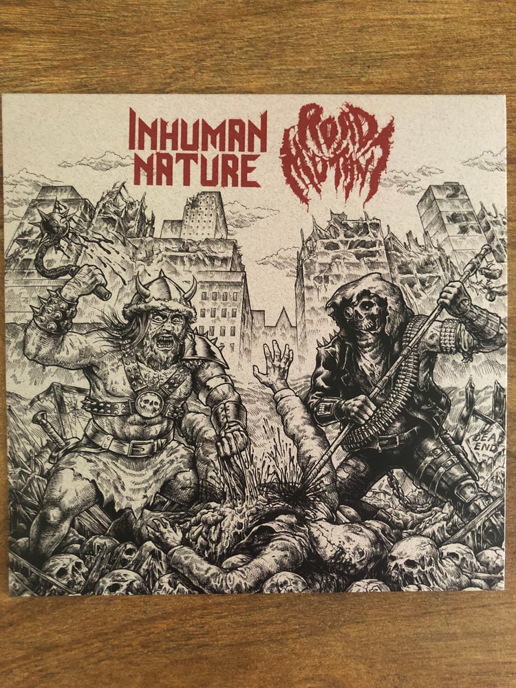 Image of Inhuman Nature / Road Mutant - Split 7"