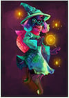 DeltaRune Ralsei A4 Print