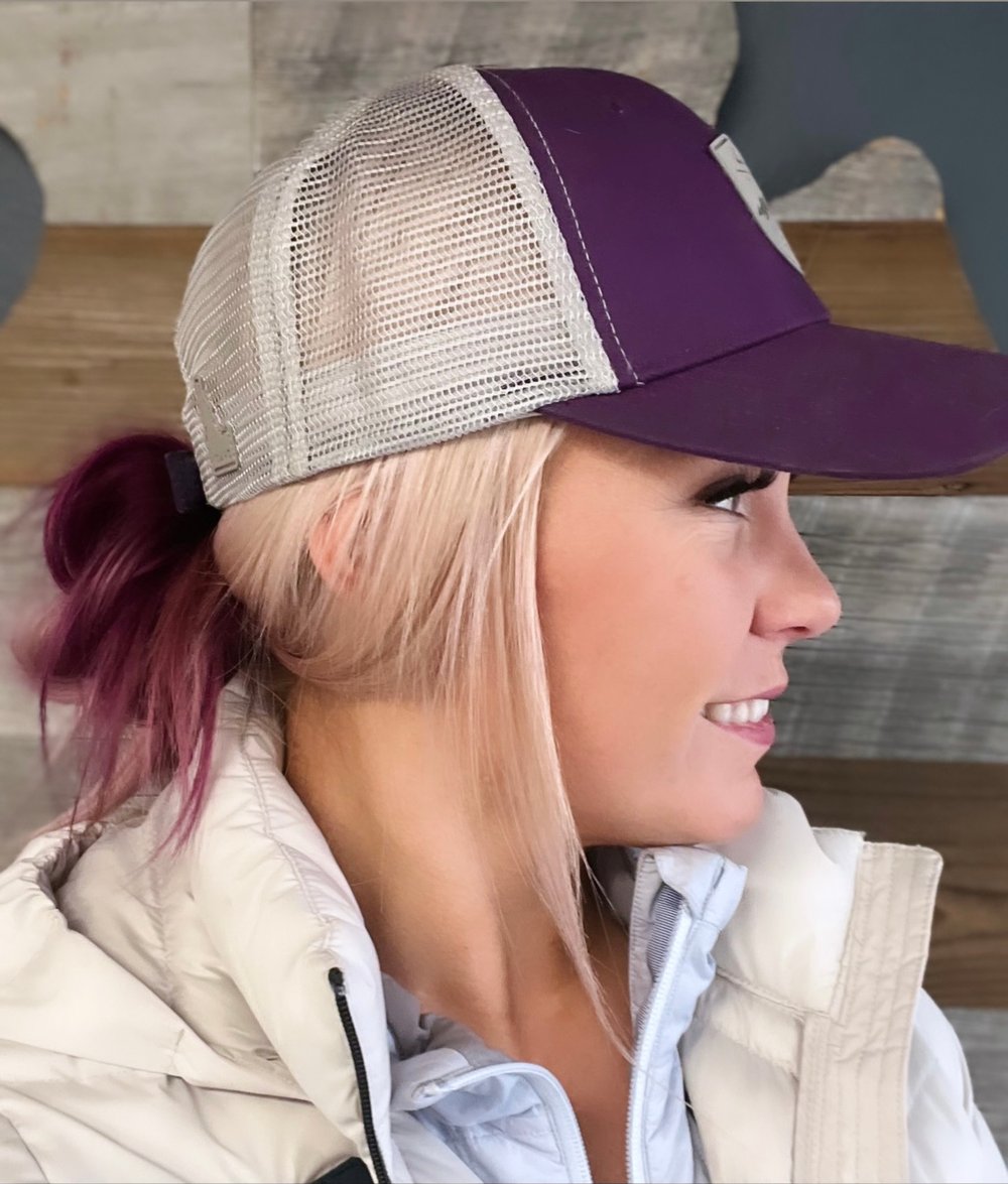 Purple Trucker Hat