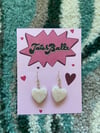 Mini Dangly Heart Earrings (3 colors)