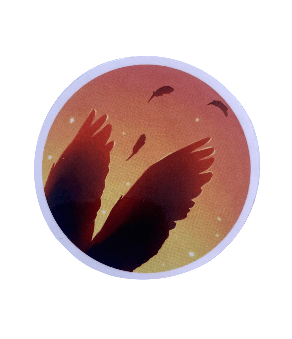 Image of Wings Sticker