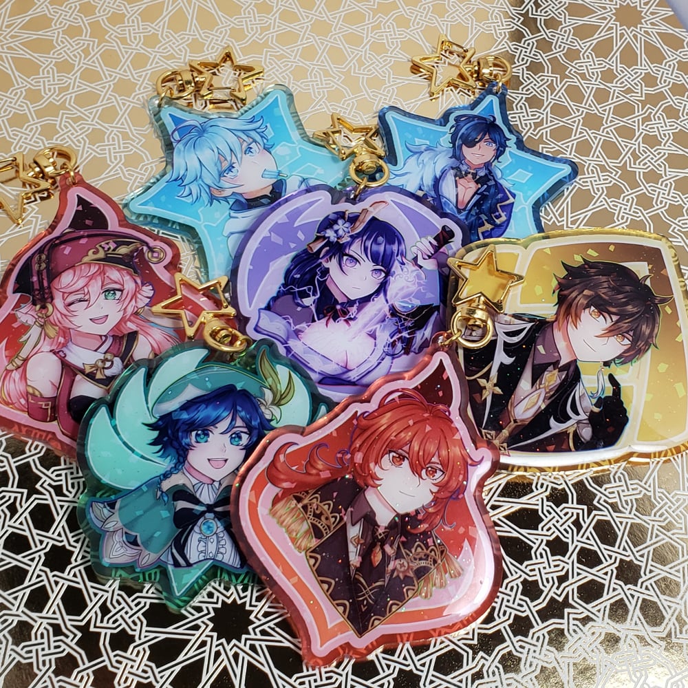 Image of ⭐️GENSHIN IMPACT CHARMS⭐️ IN STOCK