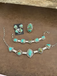 Image 1 of Ceremonial Kingman Choker Pieces/Set