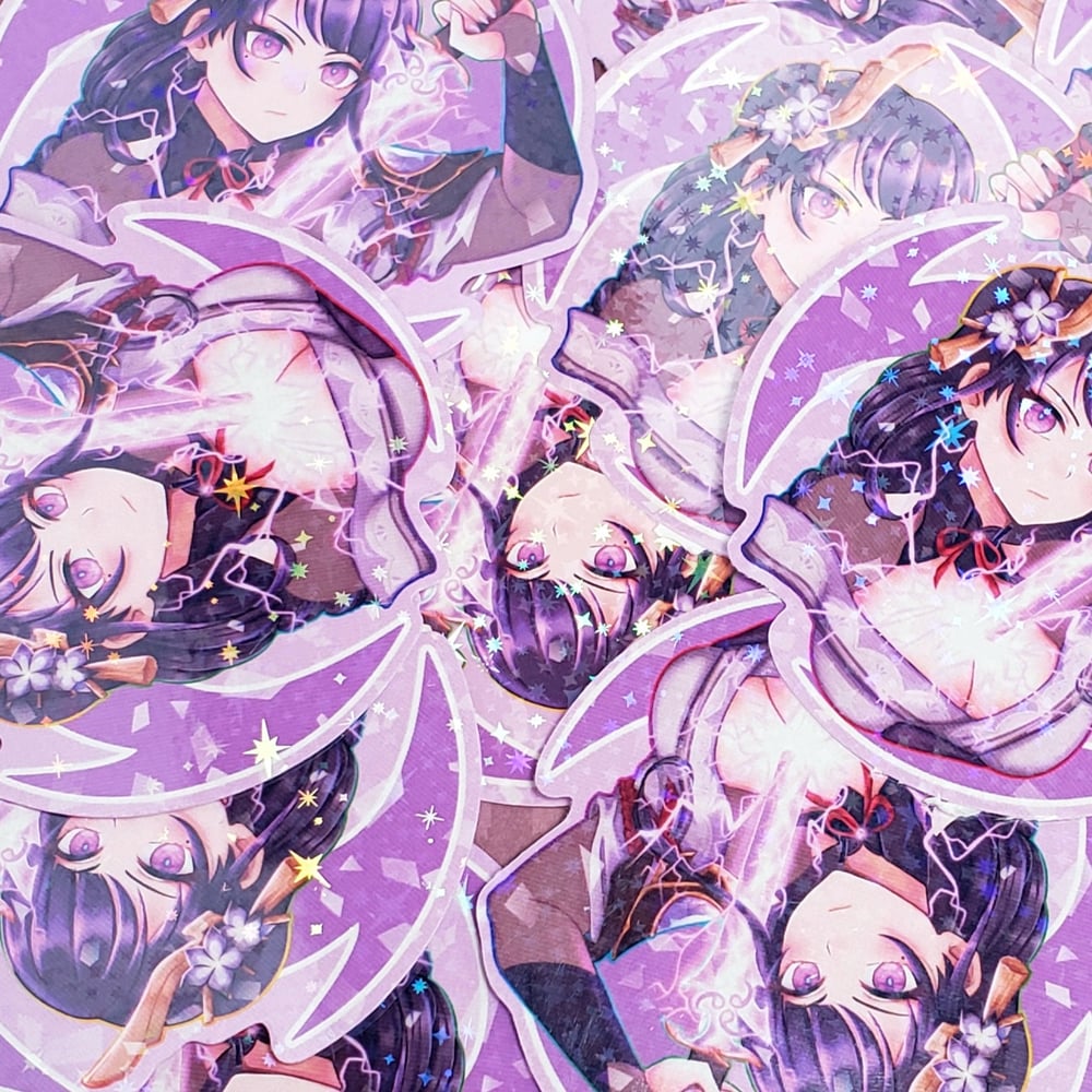 Image of Genshin Impact Holo Stickers: Inazuma