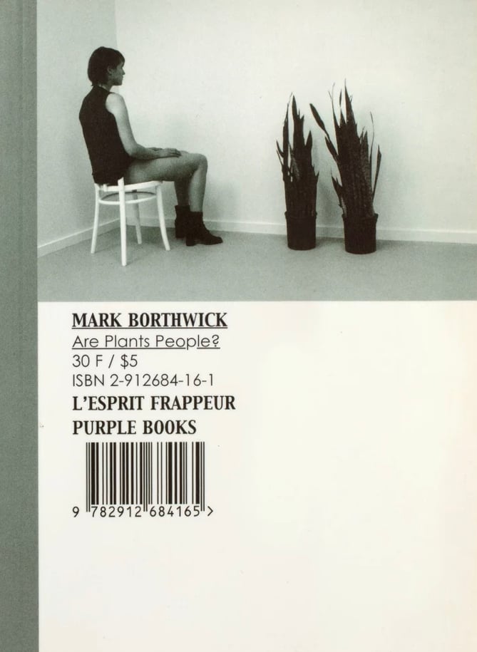 Image of (Mark Borthwick) (Are Plants People ?)
