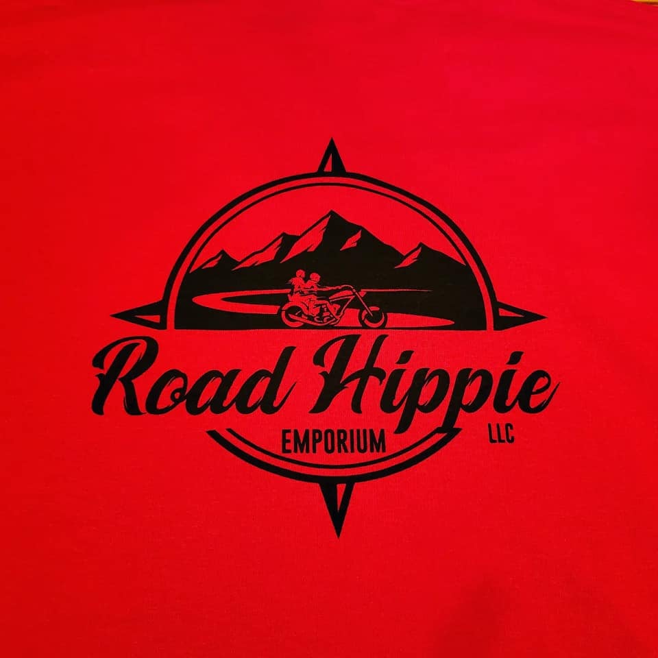 Red/Black T-shirt | Road Hippie Emporium