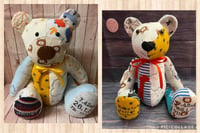 Large Keepsake Bear - Shelf sitting, fixed limbs 