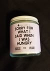 Sorry Candle