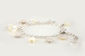 Image of Personalised Christening Charm Bracelet