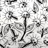 Image 2 of Skull Plants Stickers trio or individual 