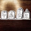 Tombstones stickers (bundle or individual)