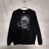 Smokin Skull Airbrushed sweater