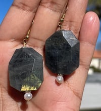 Image 3 of labradorite octagon 