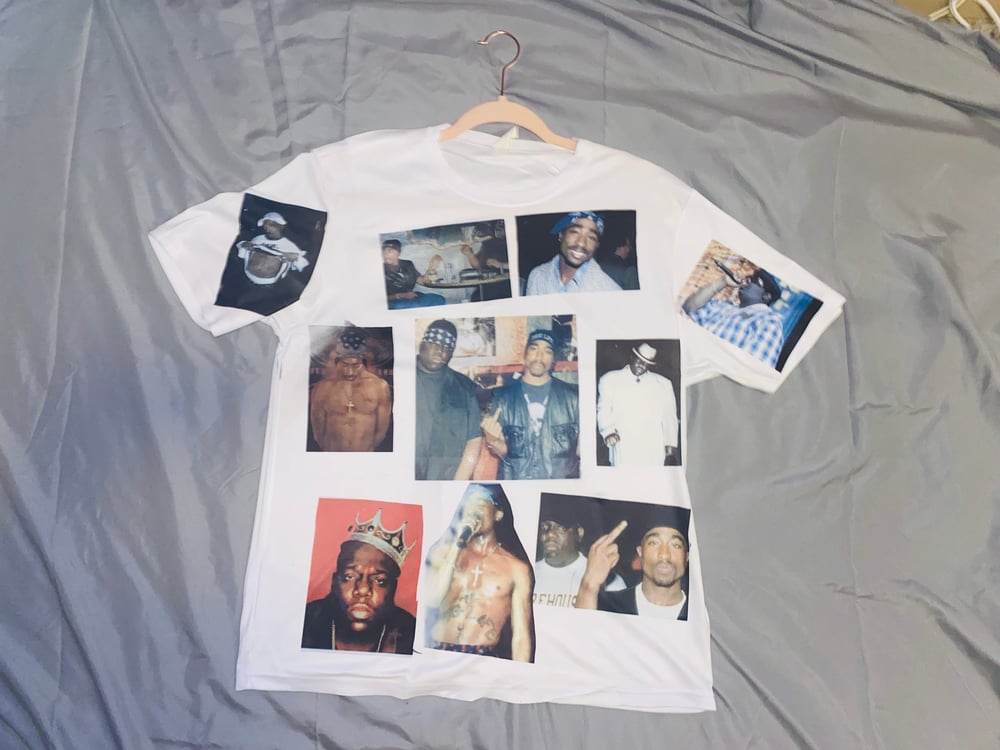 Image of Tupac and Biggie t-shirt
