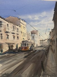 Tranvía en Lisboa