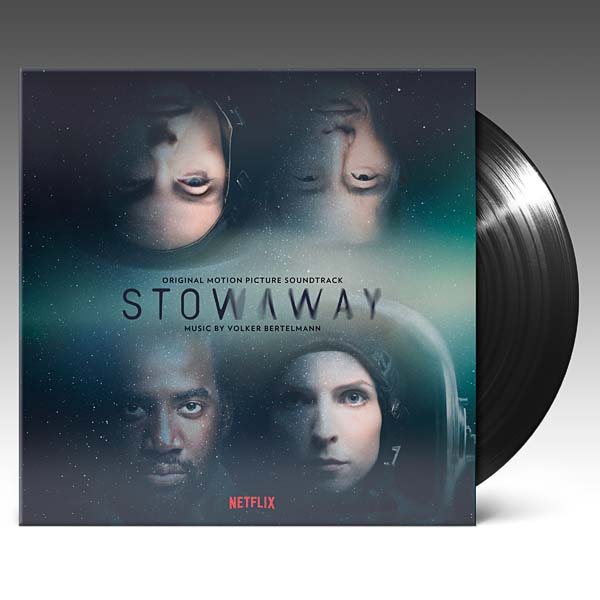 Image of Stowaway  Original Motion Picture Soundtrack - 'Black Vinyl' - Volker Bertelmann
