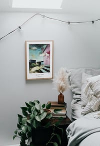 Image 2 of Art poster / "Tisvilde drømme III" / 50x70 cm