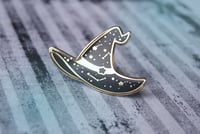 Image 3 of WITCH HAT HARD Enamel Pin