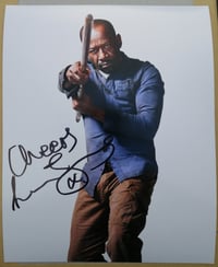Lennie James The Walking Dead Signed 10x8 
