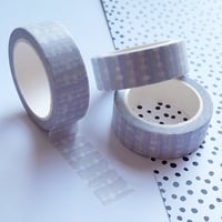 Pastel abstract spots washi tape