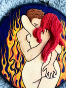Image 3 of "Inferno" 3-D Erotic Embroidery Art