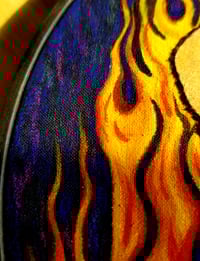 Image 4 of "Inferno" 3-D Erotic Embroidery Art