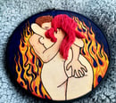 Image 5 of "Inferno" 3-D Erotic Embroidery Art
