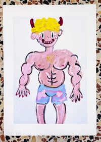 Image 3 of LIMITED EDITION PRINT "MUSCLE DEMON"