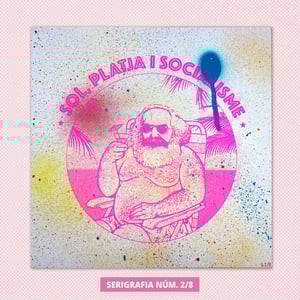 Image of Sol, Platja i Socialisme - SERIGRAFIA