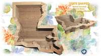 Image 3 of Vertical Succulent Planter Box Large USA States