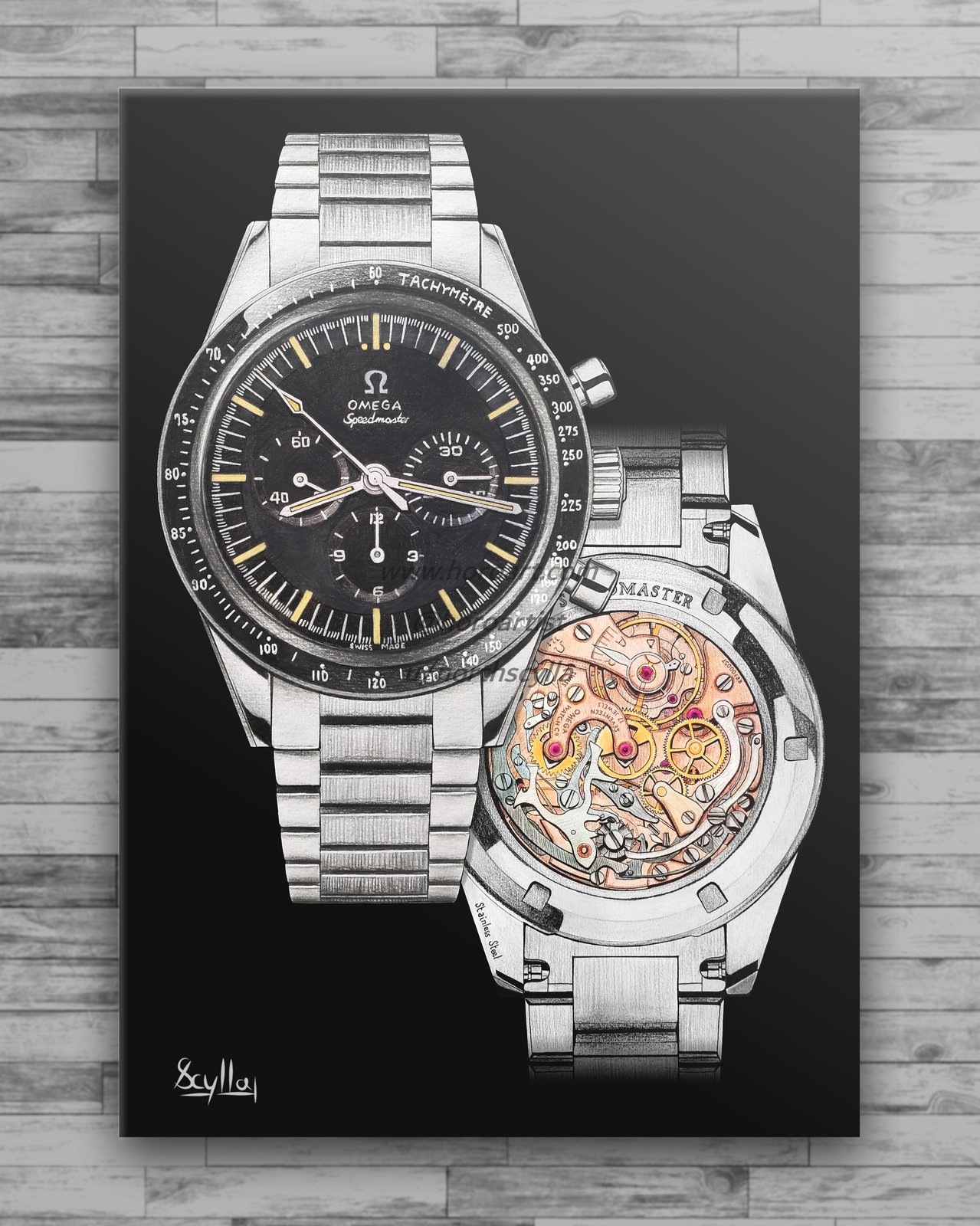 Omega outlet speedmaster print