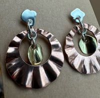 Image 5 of Mixed metal art deco studs 