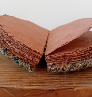EVRIM — carnet reliure copte — pages rondes — 