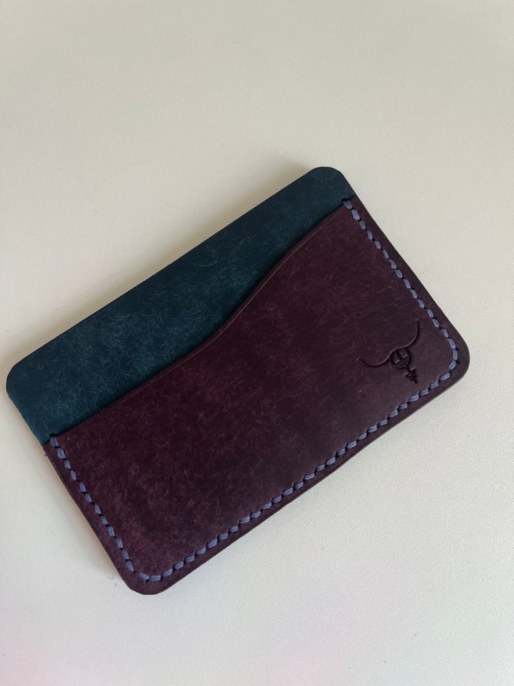 Image of Sapphire/Violet Pueblo Horizontal Cardholder 
