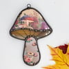 Patchwork Decoupage Mushroom