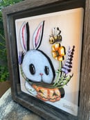 Image 4 of “Harvesting” shadow box