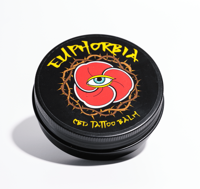 FullSpectrum CBD Tattoo Balm EuphorbiaSkincare