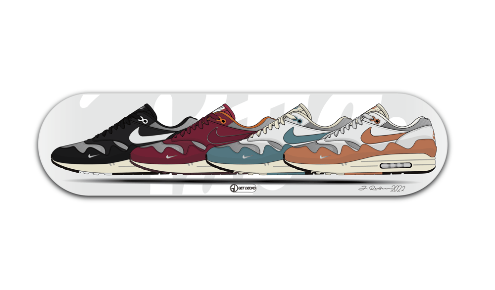 Image of Air max 1 x Patta "The Wave" 4 in 1