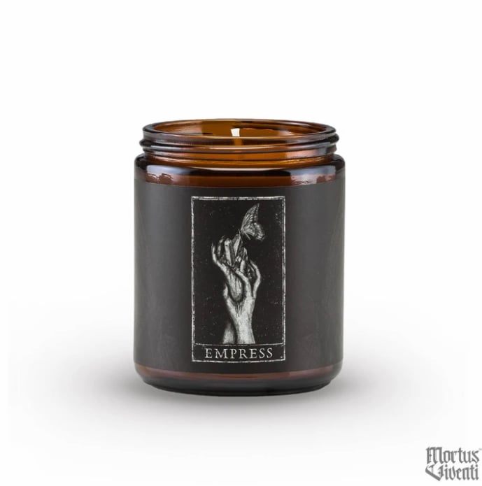 Floral Tarot Candles (Death, Moon, Empress, Lovers)